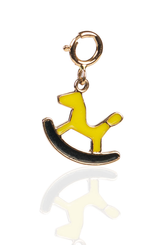 Golden Gallop 18kt Gold Charm