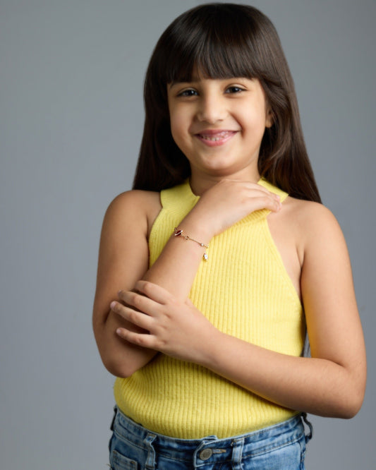 Enamel Diamond Bracelet