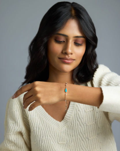 Rosy Glow Diamond Bracelet