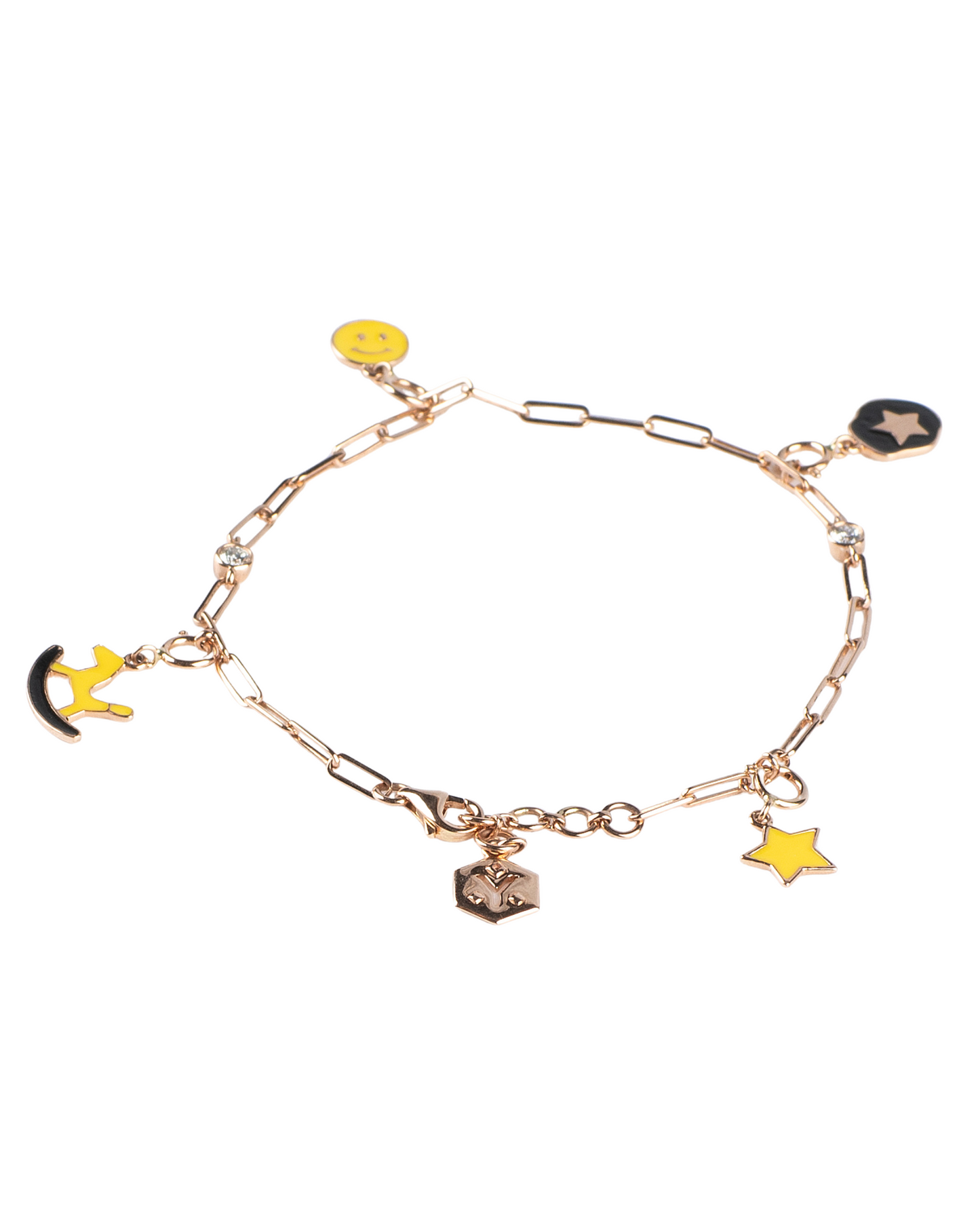 Enamel Diamond Bracelet