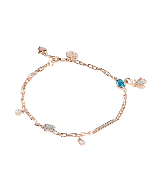 Celeste Blue Diamond Bracelet - Reyine